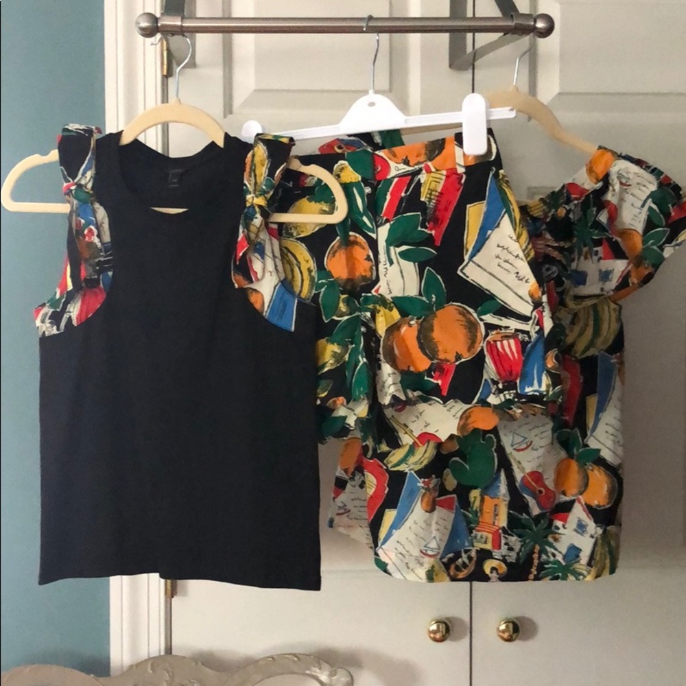 J.Crew tops and shorts
